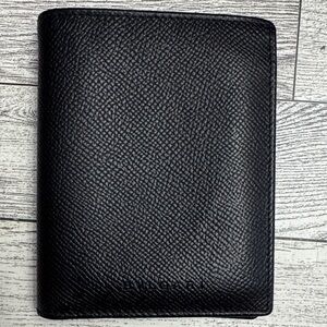 Bvlgari Black Leather Wallet